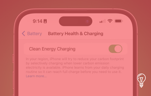 Apple 'Clean Energy Charging'