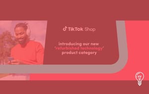 TikTok Shop 'refurbished technology'